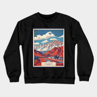 Colorado United States of America Tourism Vintage Poster Crewneck Sweatshirt